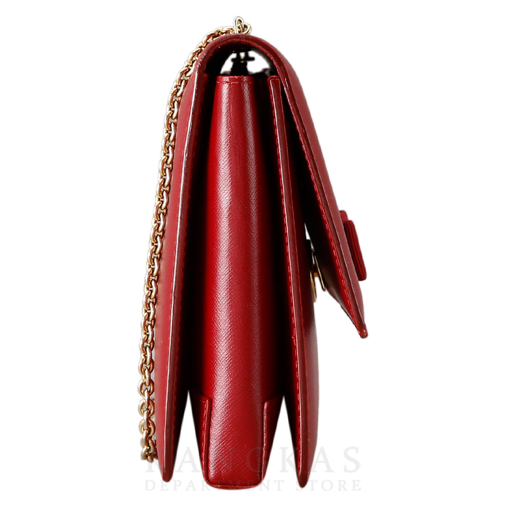 FERRAGAMO(USED)페레가모 바라리본 체인 플랩백
